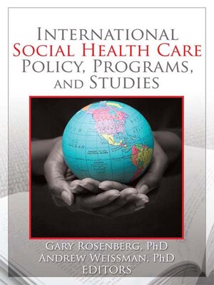 cover image of International Social Health Care Policy, Program, and Studies